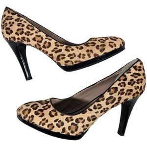 Franco Sarto Leopard Print Heels